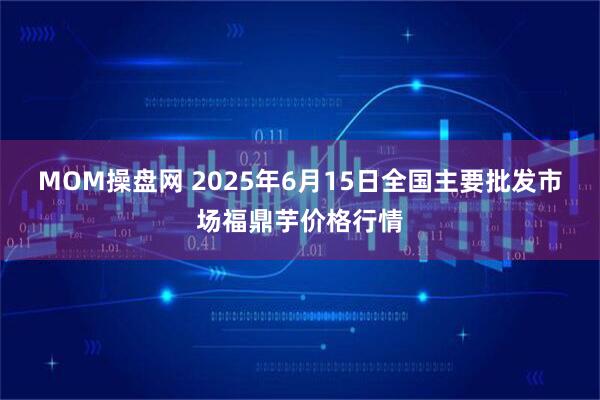 MOM操盘网 2025年6月15日全国主要批发市场福鼎芋价格行情