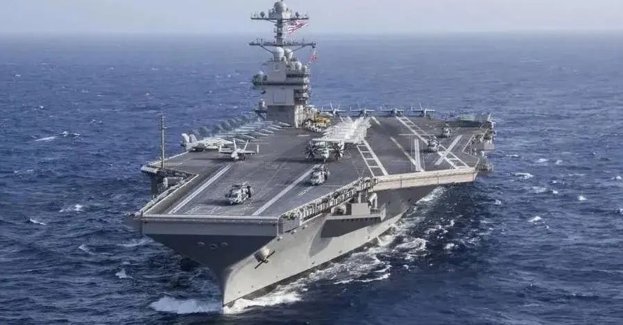 贝贝查 美国三艘航母有行动