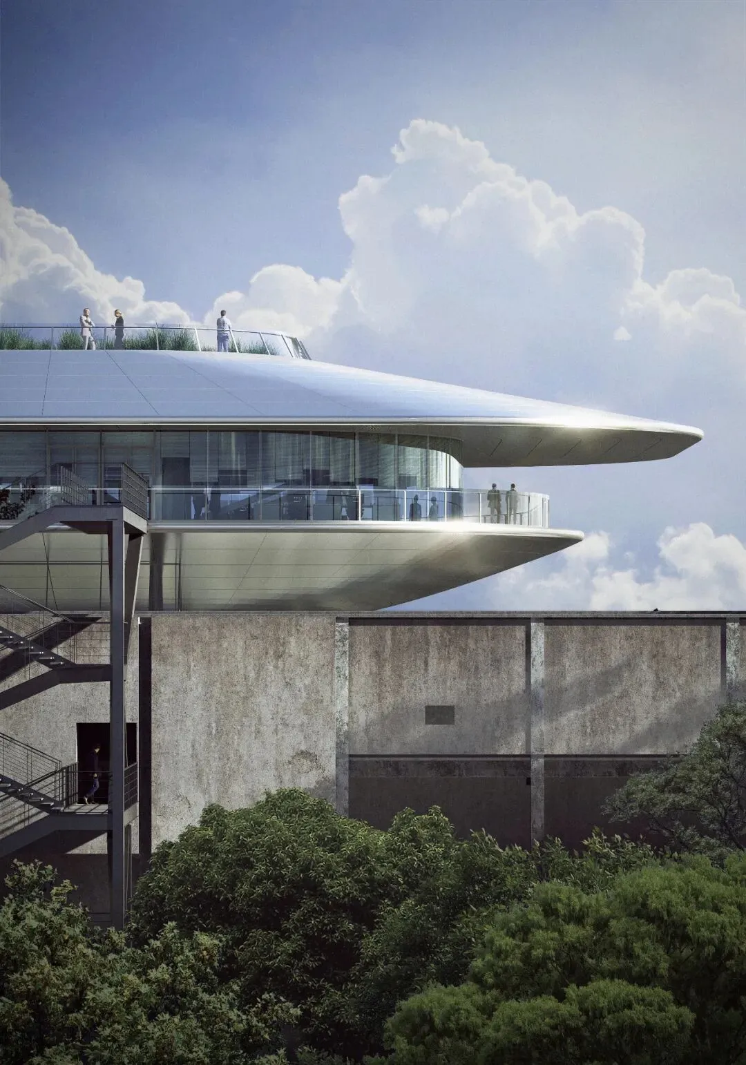 民信配资 摘得建筑界奥斯卡奖！上海这座未来感十足的“漂浮方舟”要来了
