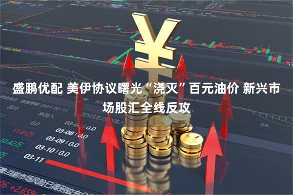 盛鹏优配 美伊协议曙光“浇灭”百元油价 新兴市场股汇全线反攻